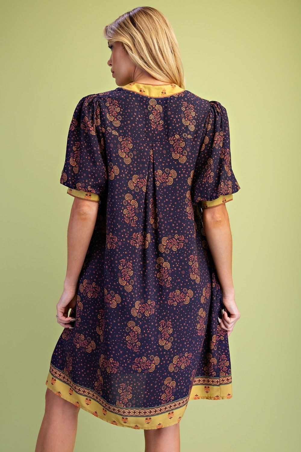 EASEL BLUE DRESS SD300124