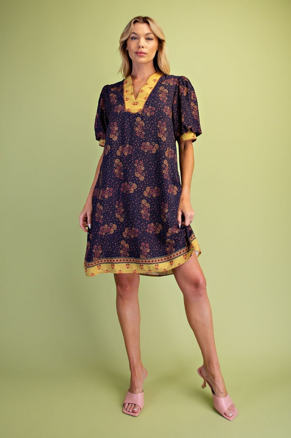 EASEL BLUE DRESS SD300124