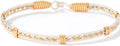 Be Still Bracelet - 14K Gold Artist Wire and Sterling Silver / 6.5" - XS
