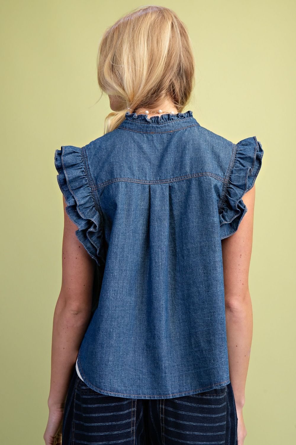 EASEL DENIM TOP ST100051