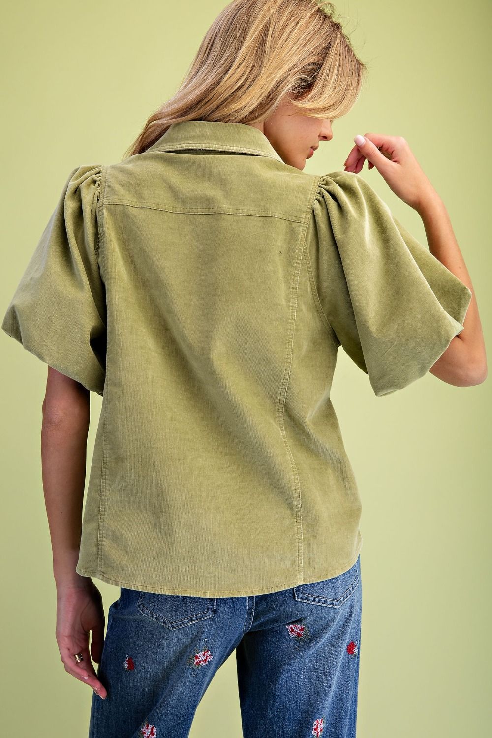 EASEL GREEN TOP ST100096D