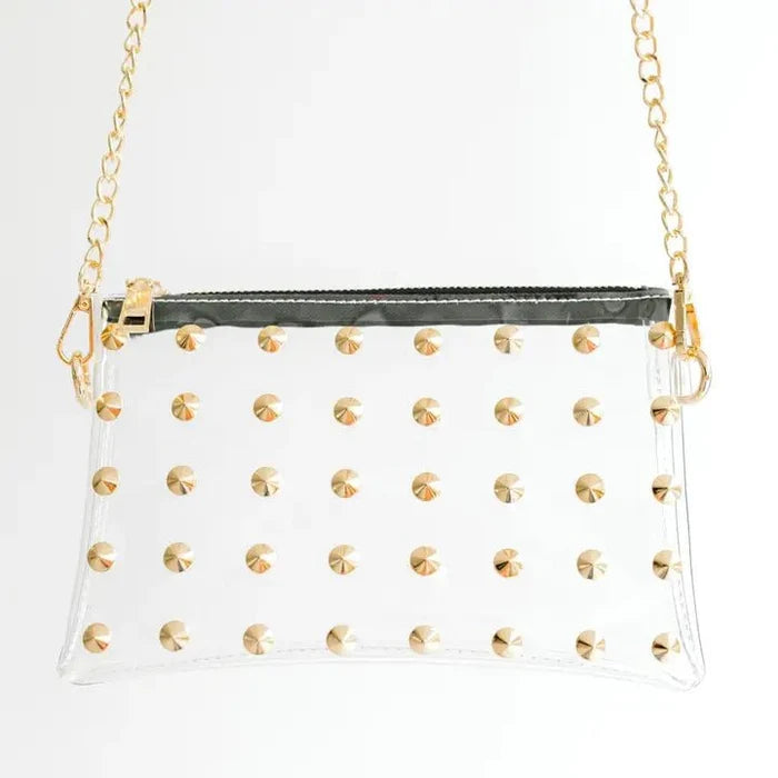 Clearly Sloane in Black Handbag