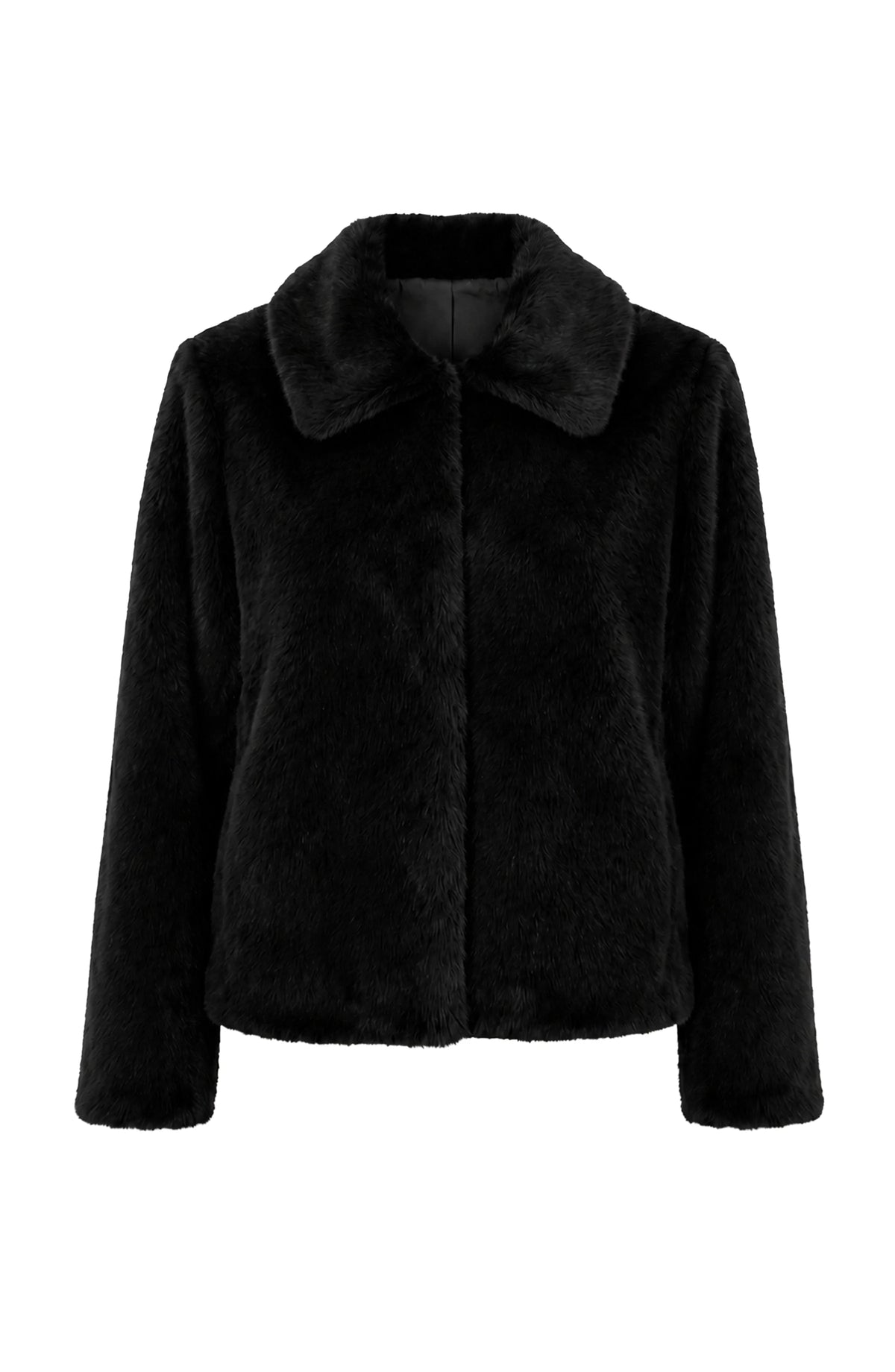 LP LM1D25TR08 BLACK FAUX FUR JCKT