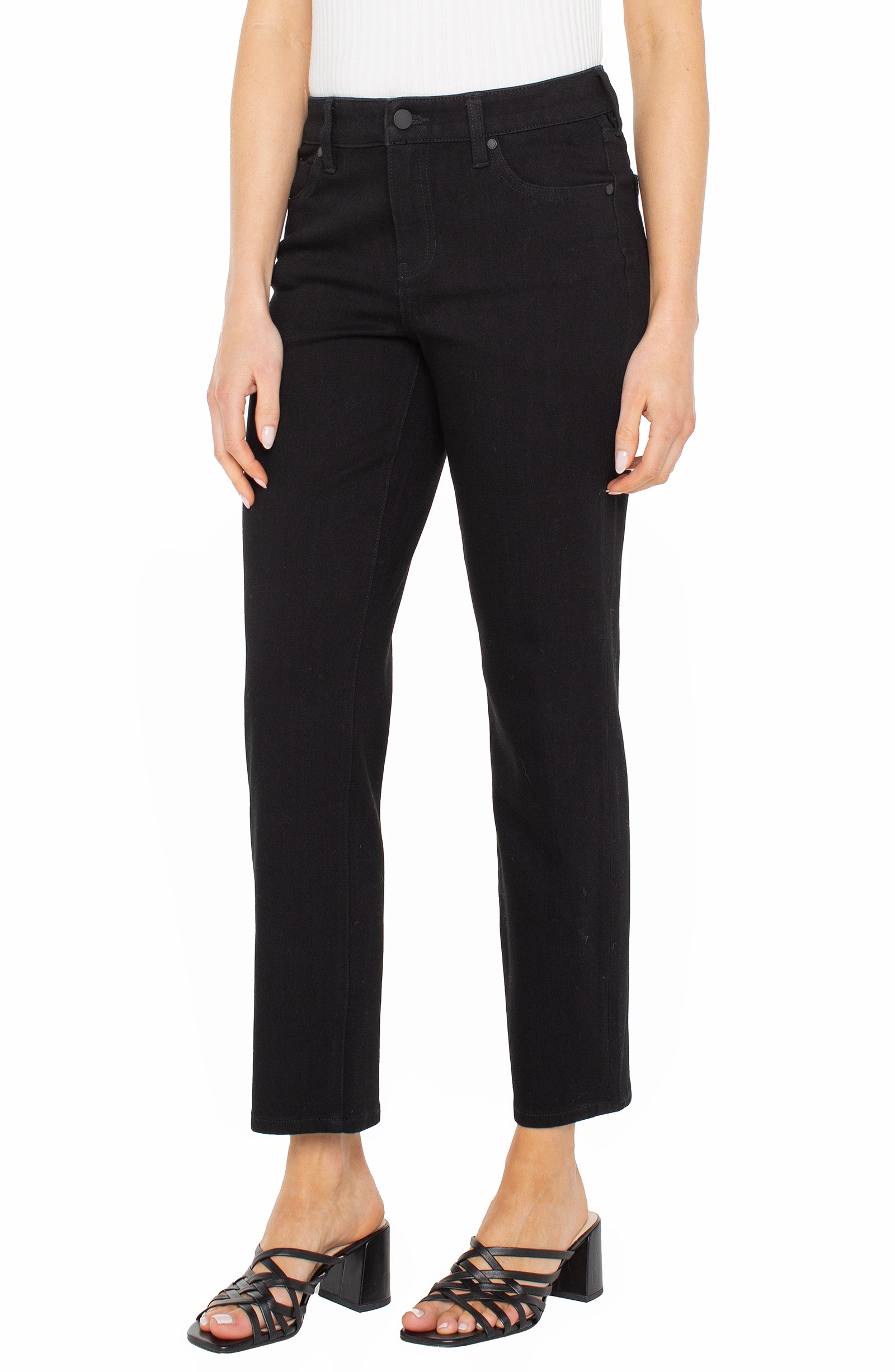 LP LIV NON SKINNY BLK JEAN