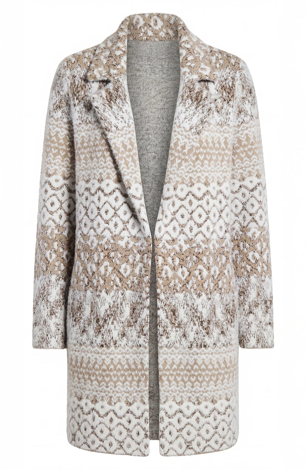 LP LMC002SK46J7 OATMEAL COATIGAN