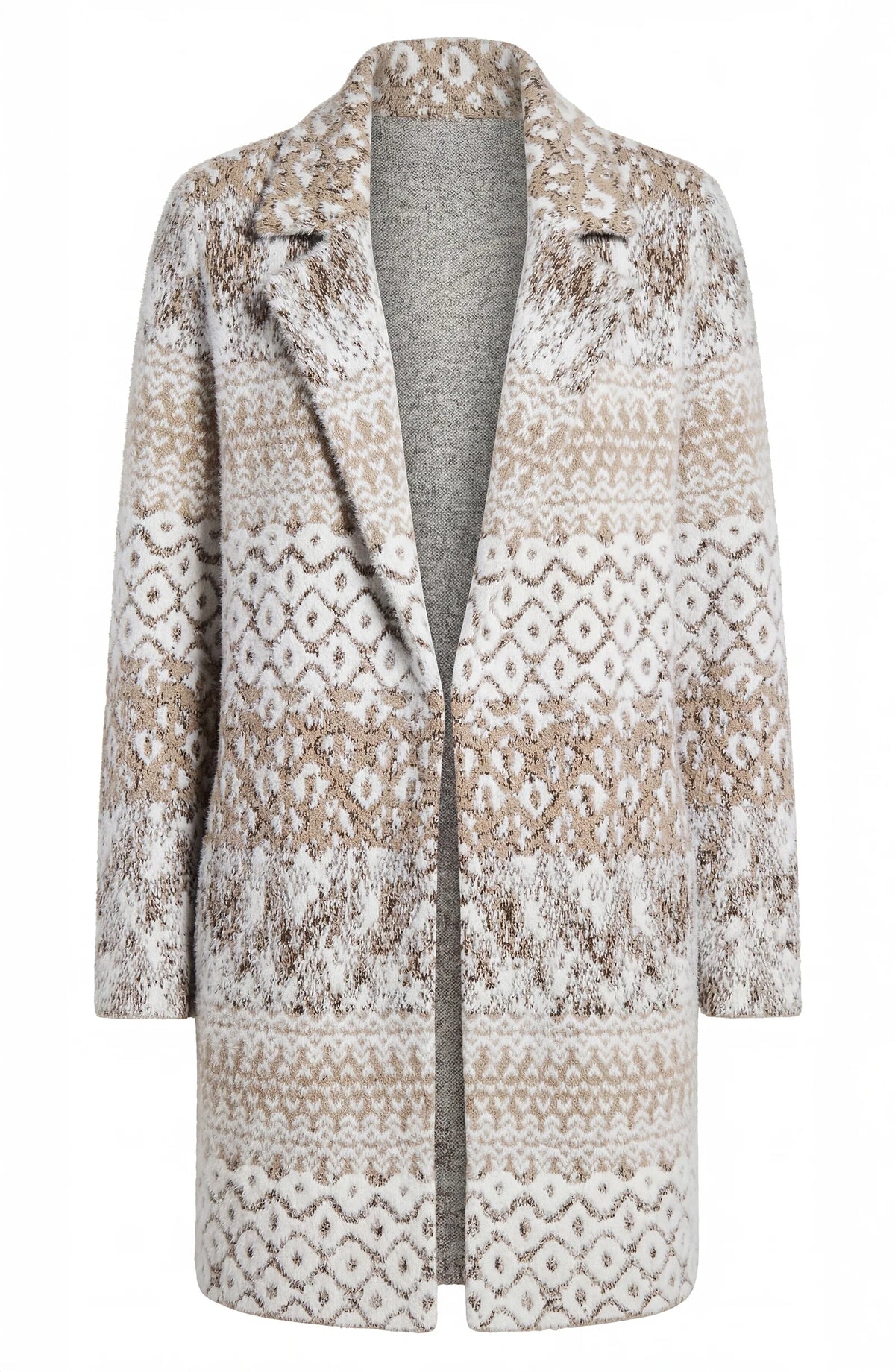 LP LMC002SK46J7 OATMEAL COATIGAN